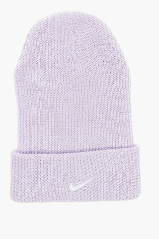 Knitted UNISEX UTILITY SWOOSH Beanie with Logo Embroidery