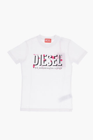 RED TAG Painting Effect TBUL Crew-Neck T-shirt