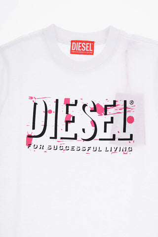 RED TAG Painting Effect TBUL Crew-Neck T-shirt