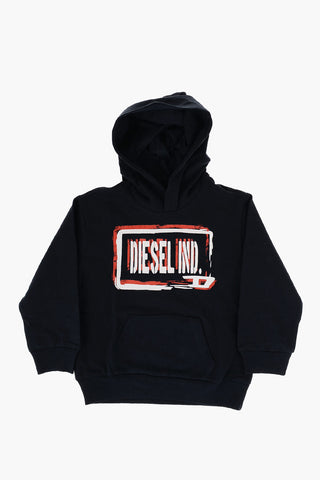 RED TAG Oversized STOST Hoodie with Patch Pocket