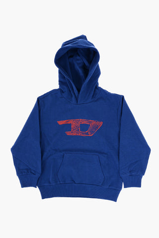 RED TAG Oversized SDAD Hoodie with Patch Pocket