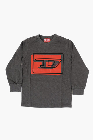 RED TAG T-shirt Girocollo TDASIML a Manica Lunga con Stmpa