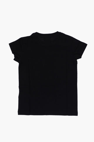 RED TAG T-shirt Girocollo TSTAR in Cotone con Stampa Argentata