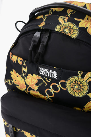 JEANS COUTURE Baroque Printed RANGE ICONIC Backpack with Maxi Pocket