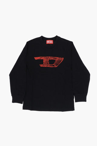 RED TAG Monogram Printed TDAD Crew-Neck T-shirt