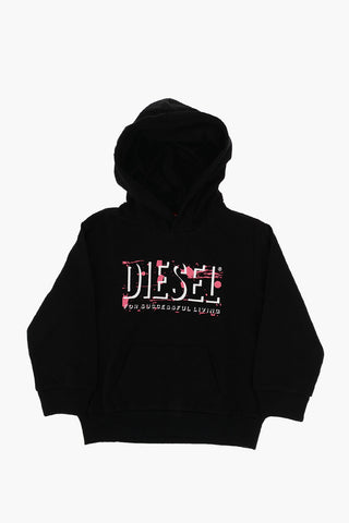 RED TAG Oversized SBUL Hoodie with Painting Logo-Print