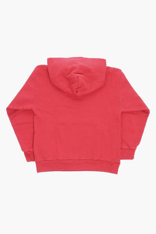 Felpa hoodie in Cotone con Stampa