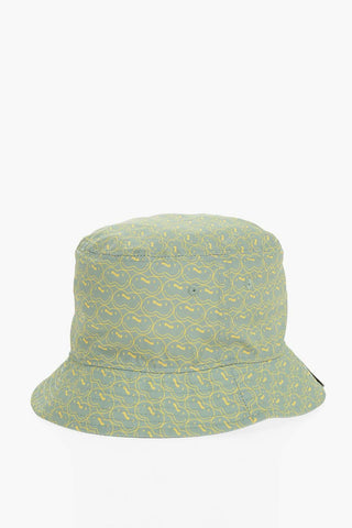 SMILEY Bucket Hat with All-Over Smiley
