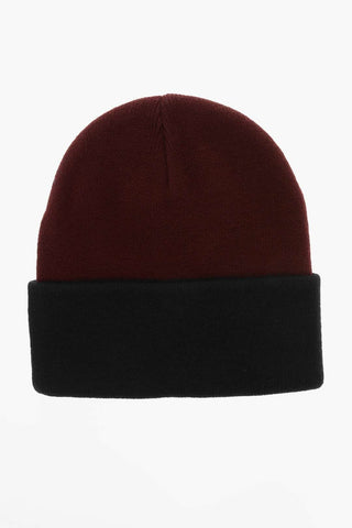 Two-Tone WATCH Beanie with Patch Pocket