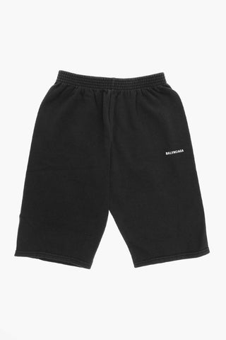 Cotton Shorts with Drawstring on the Waist