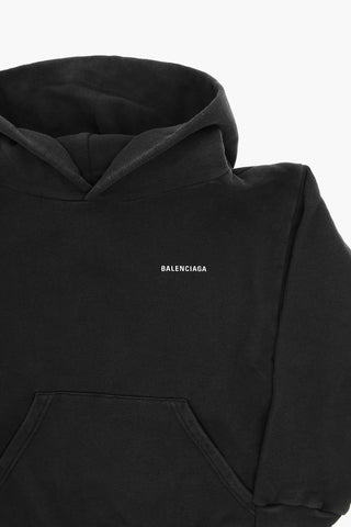 Cotton Hoodie with Patch Pocket