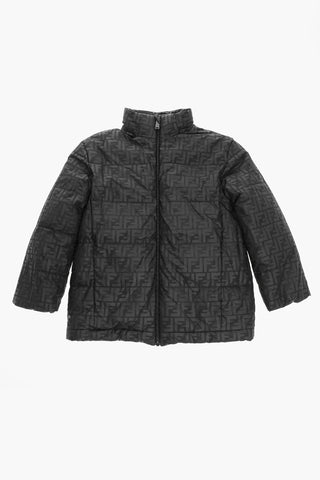 Reversible Padded Jacket with Hood