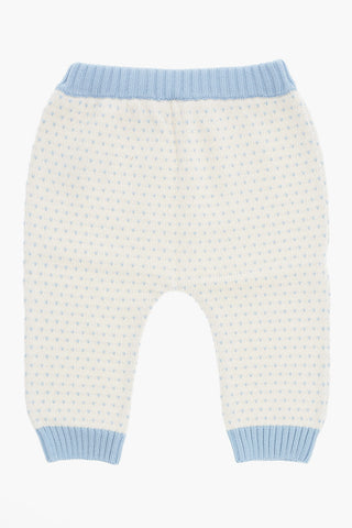 Pantaloni Ricamati con Elastico in Vita