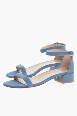 Suede NUDIST JUNE Ankle-Strap Sandals 4cm