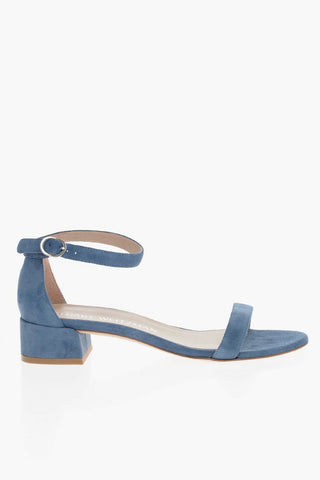 Suede NUDIST JUNE Ankle-Strap Sandals 4cm