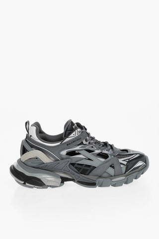 Two-Tone DRIVE Low Sneakers with Cut-Out Details