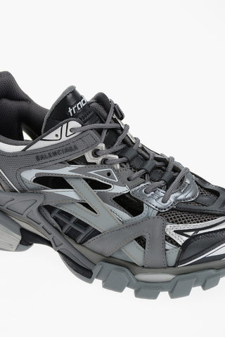 Two-Tone DRIVE Low Sneakers with Cut-Out Details