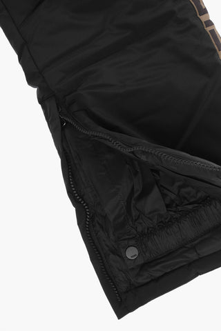 Jumpsuit Imbottita con Bande Laterale in Monogram FF
