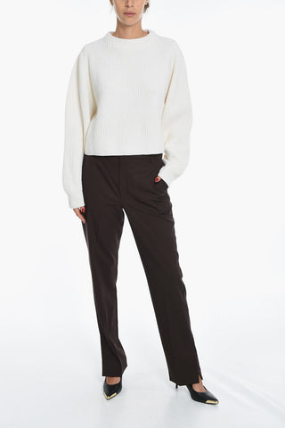 Virgin Wool Crew-neck Sweater