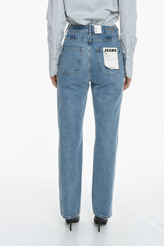High Waisted Loose Fit DESYGZ Jeans 21cm