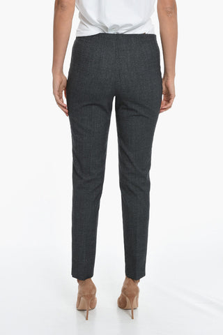 Wool-blend PLANE Straight-leg Pants