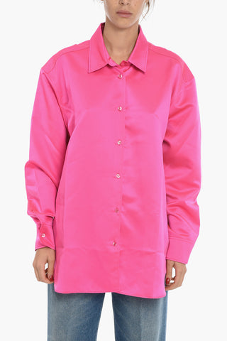 Satin GEORGIAN Oversized Shirt