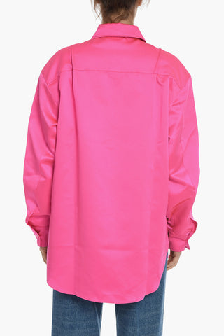 Satin GEORGIAN Oversized Shirt