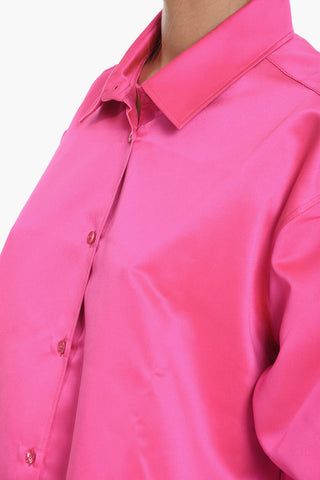 Satin GEORGIAN Oversized Shirt