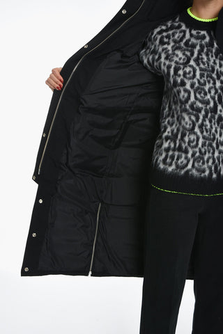 WARM AF Quilted Duvet Jacket with Fur Detail