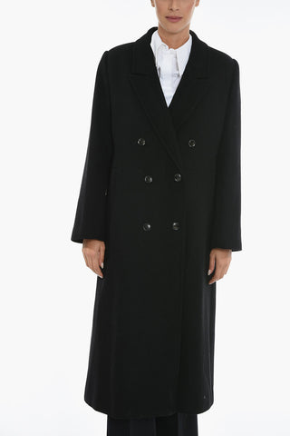 Wool Blend Oversized MALENEGZ Double Breasted Coat