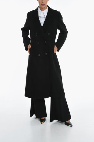 Wool Blend Oversized MALENEGZ Double Breasted Coat