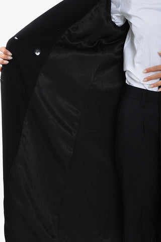 Wool Blend Oversized MALENEGZ Double Breasted Coat