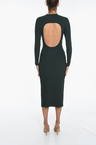 ZERO Open Back Ribbed LARA Bodycon Dress