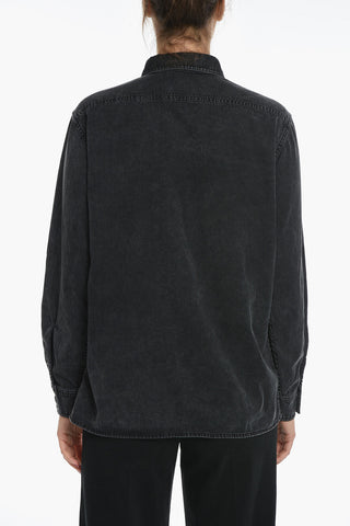 Utility Pocket Denim Shirt