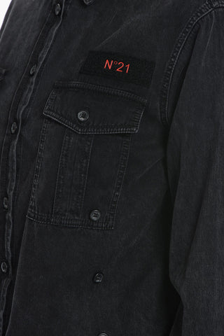 Utility Pocket Denim Shirt