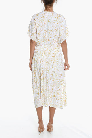 Bedrucktes Maxi Ausgestelltes Kleid ANDINA