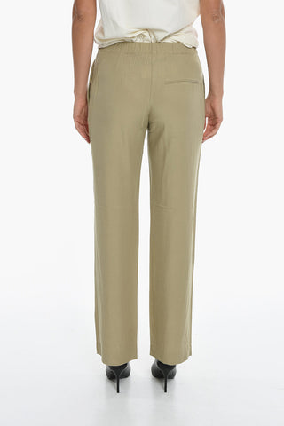Pantaloni HOYS in Tinta Unita con Elastico in Vita