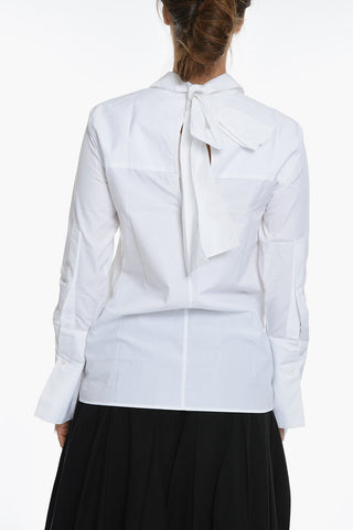 Cotton TIED Shirt with Decorative Cuffs