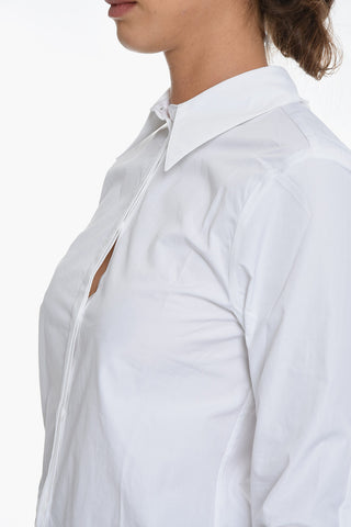 Cotton TIED Shirt with Decorative Cuffs