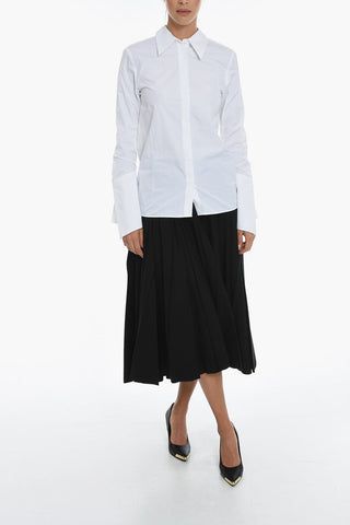 Cotton TIED Shirt with Decorative Cuffs