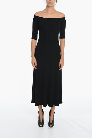 A-line Off-shoulder Dress