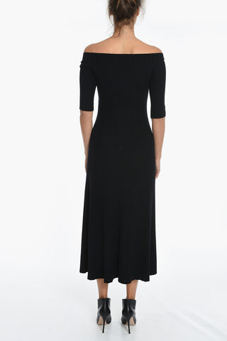 A-line Off-shoulder Dress