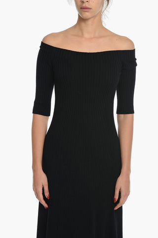 A-line Off-shoulder Dress