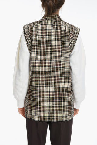 Houndstooth Double-Breasted Waistcoat WALTER