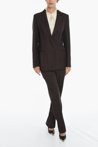 Jacquard Wool Striped Blazer