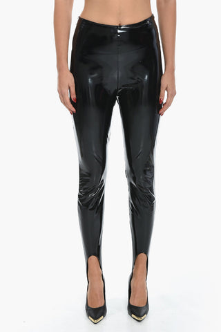 AMINA MUADDI Latex Leggings