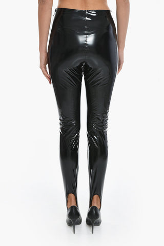 AMINA MUADDI Latex Leggings
