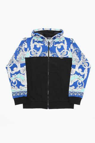 Baroque Motif Joggers and Hoodie Set