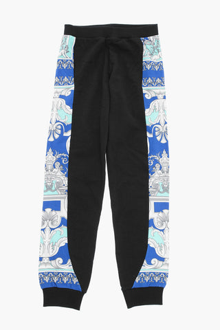 Baroque Motif Joggers and Hoodie Set