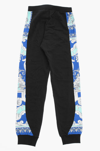 Baroque Motif Joggers and Hoodie Set